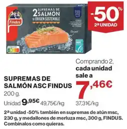 Supercor Findus supremas de salmón asc oferta