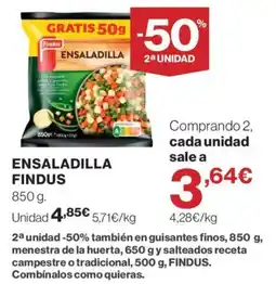 Supercor Findus ensaladilla oferta