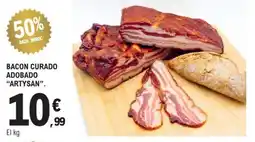 E.Leclerc Bacon curado adobado "artysan" oferta