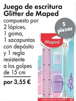 TEDi Maped Juego de escritura Glitter oferta