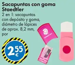 TEDi Staedtler sacapuntas con goma oferta