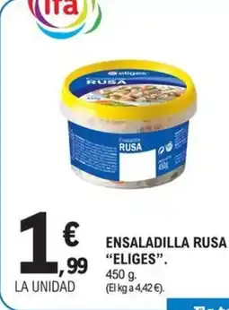 E.Leclerc Ifa Eliges ensaladilla rusa oferta