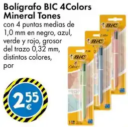 TEDi Bic boligrafo 4colors mineral tones oferta