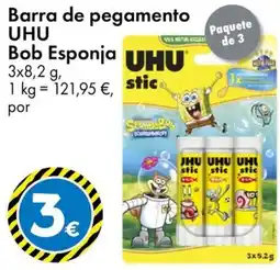TEDi Uhu barra de pegamento bob esponja oferta