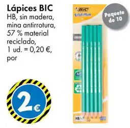 TEDi BIC Lápices oferta