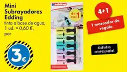 TEDi edding mini subrayadores oferta