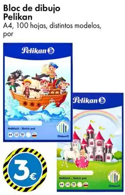 TEDi Pelikan bloc de dibujo oferta