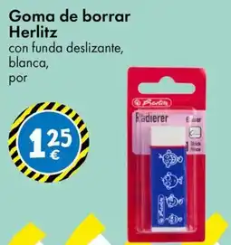 TEDi Herlitz goma de borrar oferta