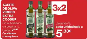 Supercor Coosur aceite de oliva virgen extra oferta