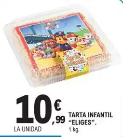 E.Leclerc Tarta infantil oferta
