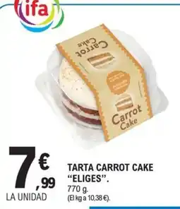 E.Leclerc Eliges carrot cake oferta