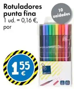 TEDi Rotuladores punta fina oferta