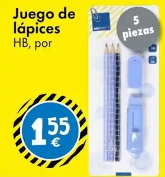 Elephant Juego de lápices HB