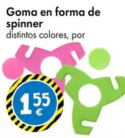 TEDi Goma en forma de spinner oferta
