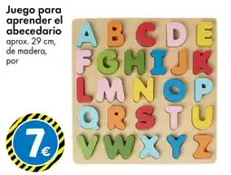 TEDi Juego para aprender el abecedario oferta