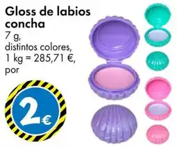 TEDi Gloss de labios concha oferta