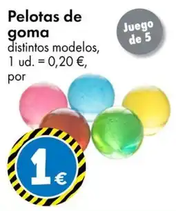 TEDi Pelotas de goma oferta