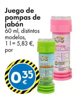 TEDi Bubble Taffy juego de pompas de jabón oferta