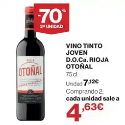 Supercor Otoñal vino tinto joven oferta