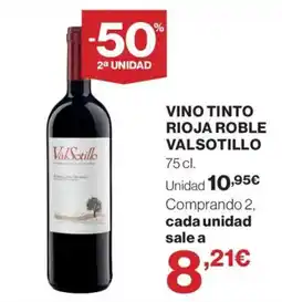 Supercor Valsotillo vino tinto rioja roble oferta