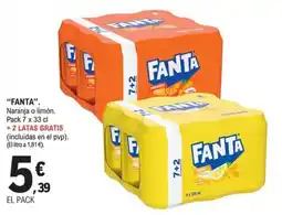 E.Leclerc Fanta naranja o limón oferta