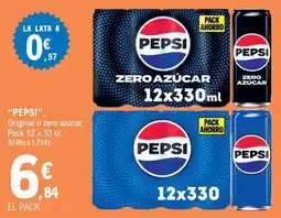 E.Leclerc Pepsi zero azúcar oferta