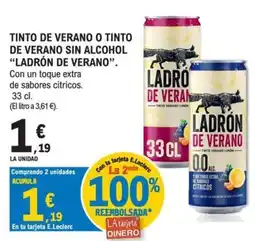 E.Leclerc Ladrón de verano oferta