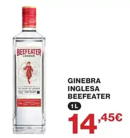 Supercor Beefeater ginebra inglesa oferta