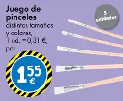 TEDi Juego de pinceles oferta