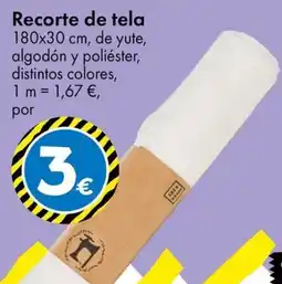 TEDi Recorte de tela oferta