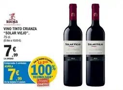 E.Leclerc Solar viejo vino tinto crianza oferta