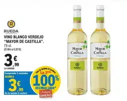 E.Leclerc Mayor de Castilla vino blanco verdejo oferta