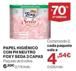 Supercor Foxy seda 3 capas oferta