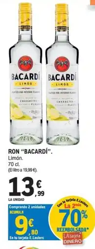 E.Leclerc Bacardí Limón oferta