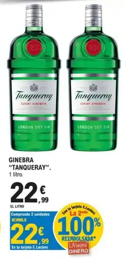 E.Leclerc Tanqueray ginebra oferta