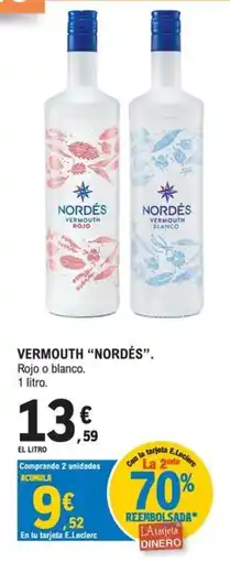 E.Leclerc Nordés vermouth oferta