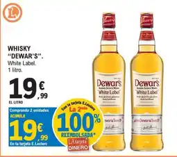 E.Leclerc Dewar's whisky white label oferta