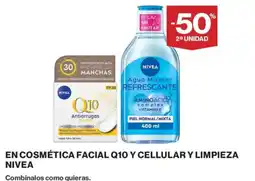 Supercor Nivea En cosmética facial q10 y cellular y limpieza oferta