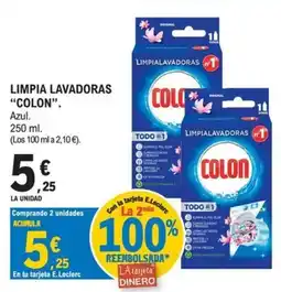 E.Leclerc Colon limpialavadoras oferta