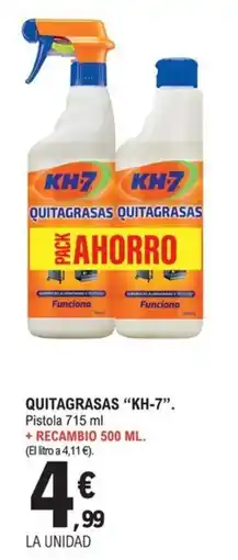 E.Leclerc KH-7 quitagrasas oferta