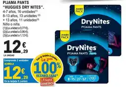E.Leclerc Huggies dry nites pyjama pants oferta