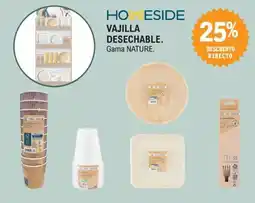 E.Leclerc Homeside vajilla desechable oferta