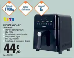 E.Leclerc tm electrón freidora de aire. tmpfr165. oferta