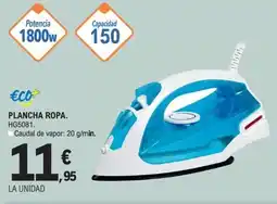 E.Leclerc Plancha ropa. HG5081. oferta