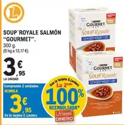 E.Leclerc Gourmet soup royale salmón oferta