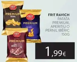 Plusfresc Frit Ravich patata premium, aperitiu o pernil ibéric oferta