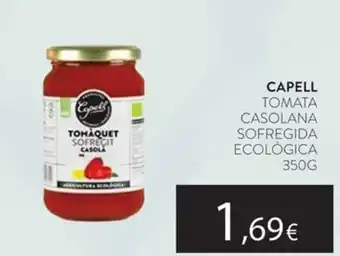 Capell tomata casolana sofregida ecològica