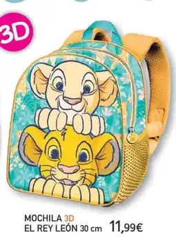 Toy Planet Mochila 3d el rey león oferta