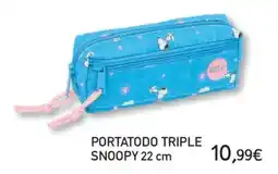 Toy Planet Snoopy portatodo triple oferta