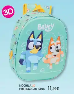 Toy Planet Bluey mochila 3d oferta